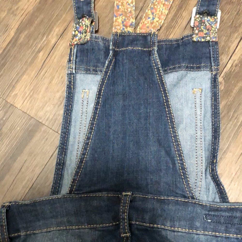 Hot Kiss Bib Overall Jean Y2K Ava SZ 3 Denim - Picture 8 of 10